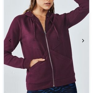 Fabletics Ruby Long-Sleeve Full Zip Hoodie.  Size XSmall.